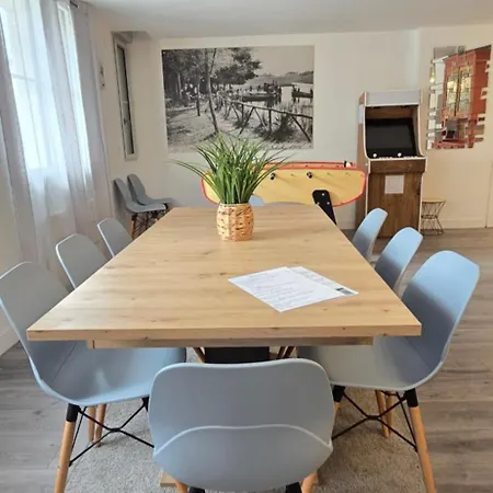 L'arcade Grand 10 Pers-400m Du Sanctuaire 3 2 Sdb Arcade Baby Foot לורדה